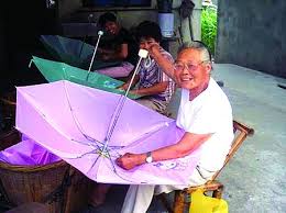 UMBRELLA ASSEMBLING METHODS